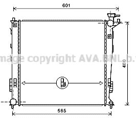 AVA QUALITY COOLING Radiators, Motora dzesēšanas sistēma KA2239